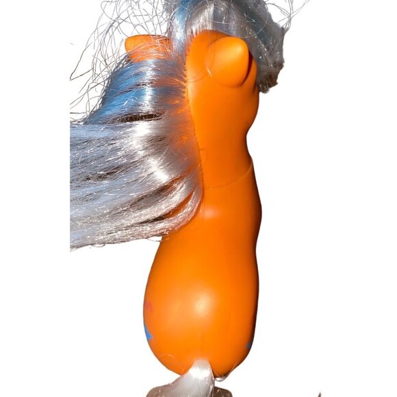 MLP Big Brother Pony Wigwam G1 Boy My Little Pony Toy - Orange With Blue Eyes & - Picture 4 of 15